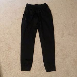 Boys Under Armour Black Joggers